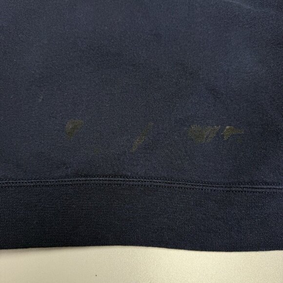 Vintage Fire Dept Sweatshirt Mens Large Blue Crew Neck Plumas Eureka California - Picture 10 of 13